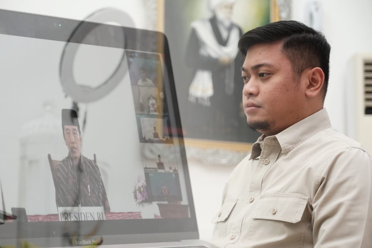 Bupati Gowa Ikut Doakan Indonesia dari Rumah